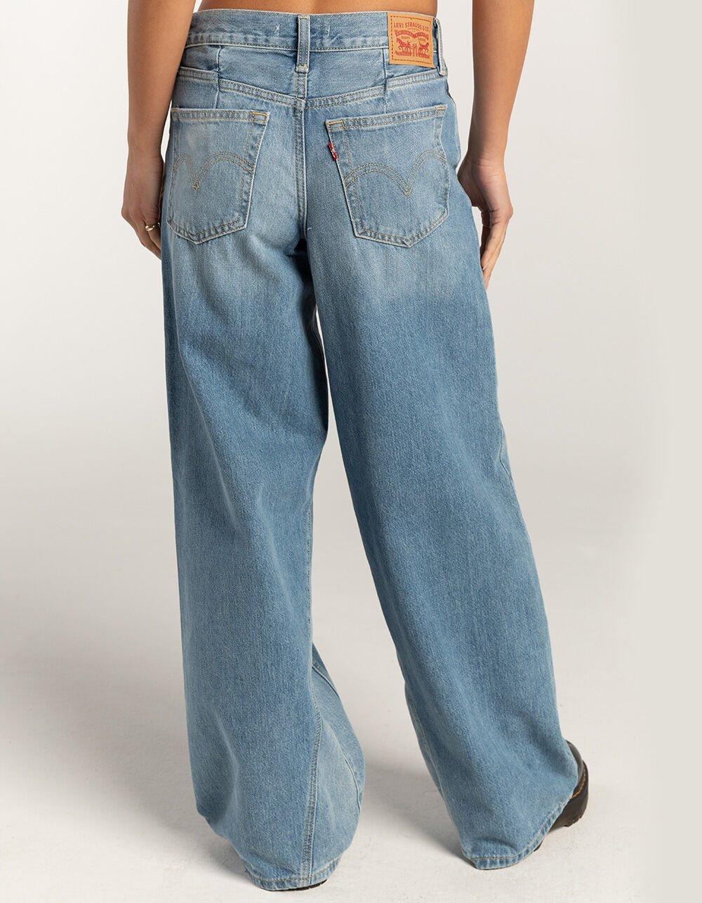 LEVI'S '94 Baggy Wide Leg Womens Jeans - What Else Can I Say - LIGHT WASH Product Image
