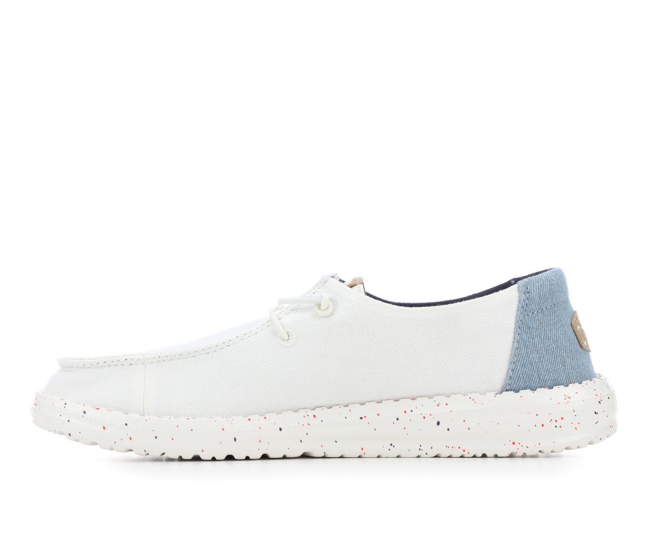 Women's HEYDUDE Wendy Americana Splatter Casual Shoes Product Image