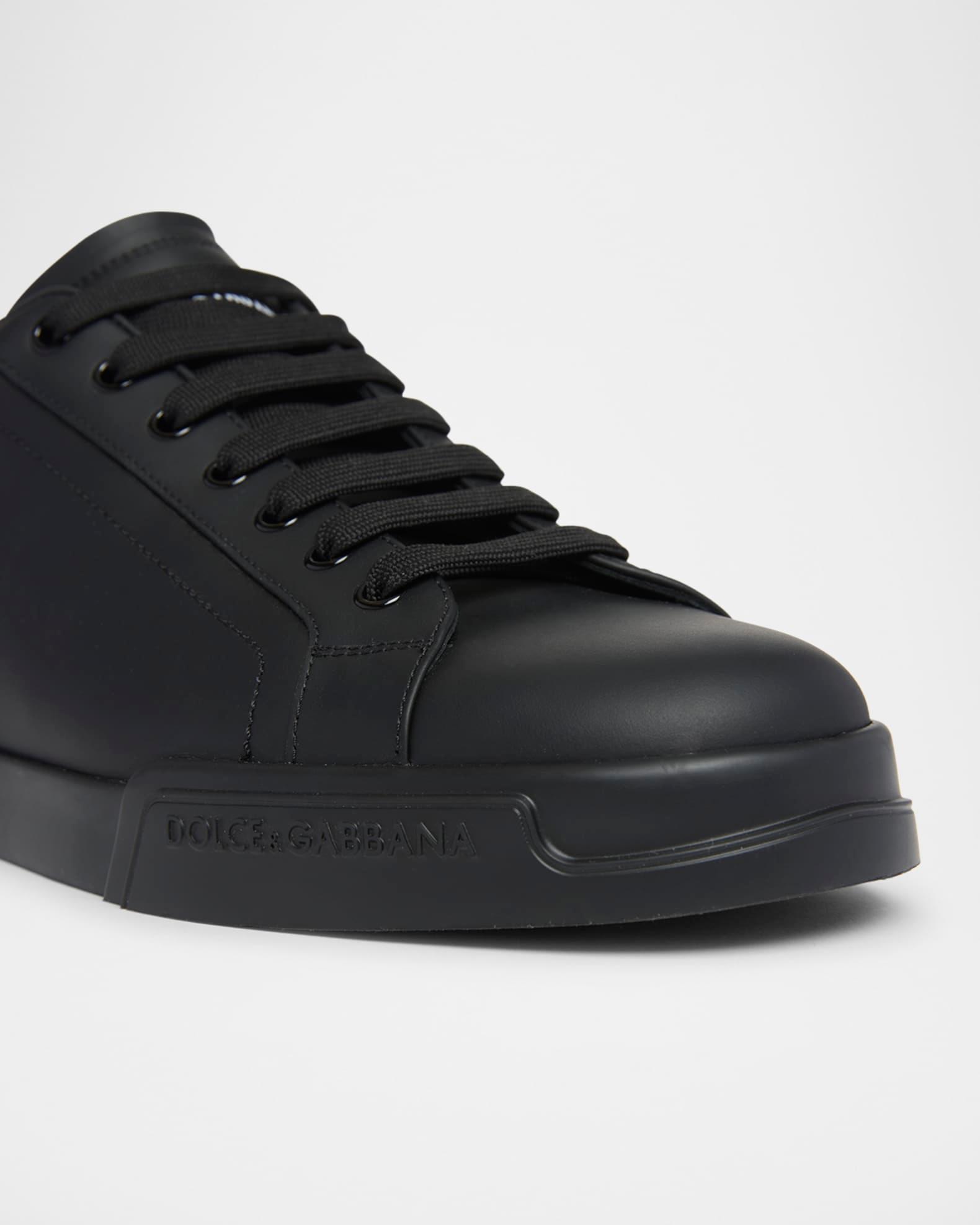 Men's Portofino Calfskin Low-Top Sneakers Product Image