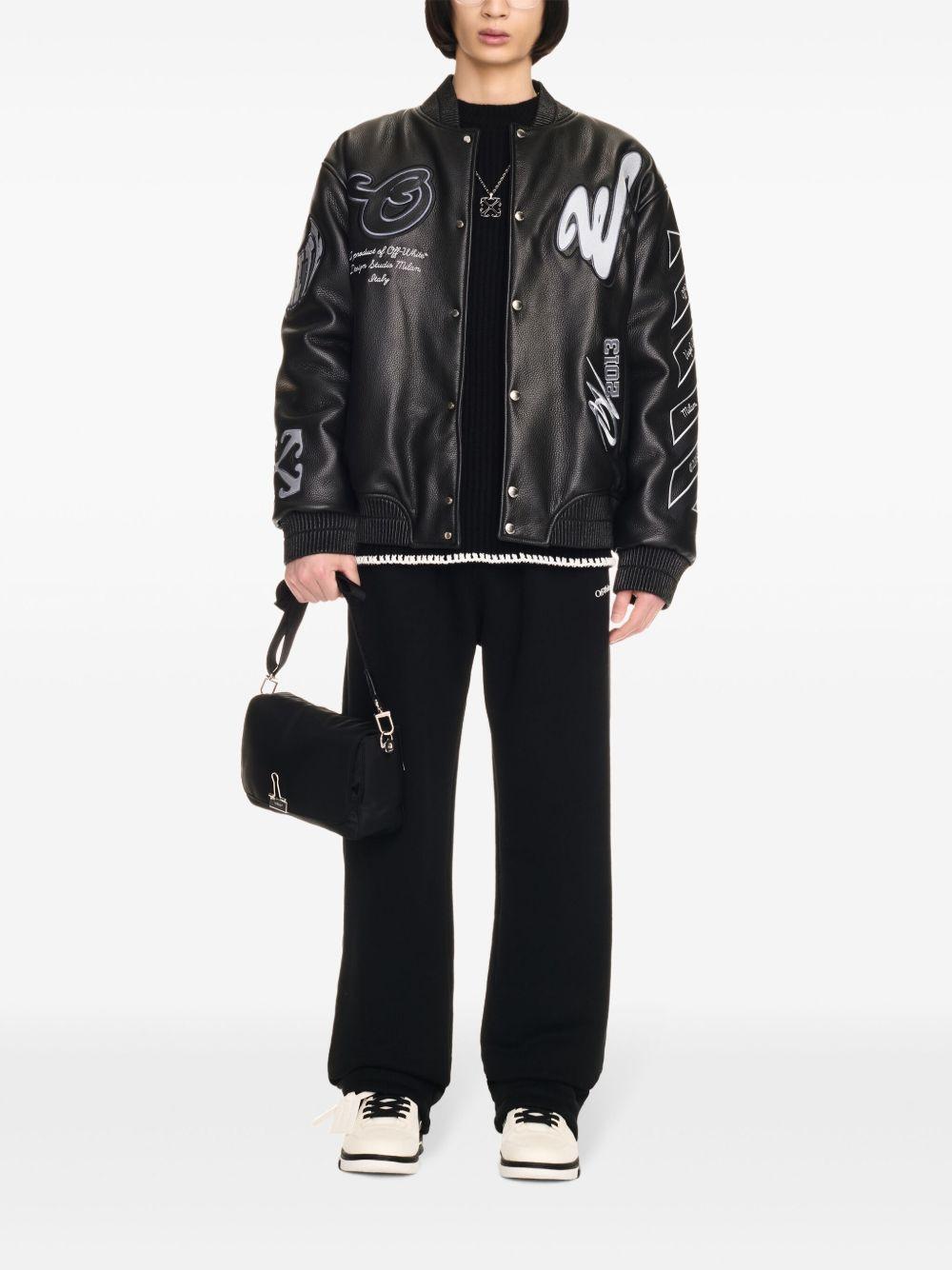 patchwork bomber jacket Product Image