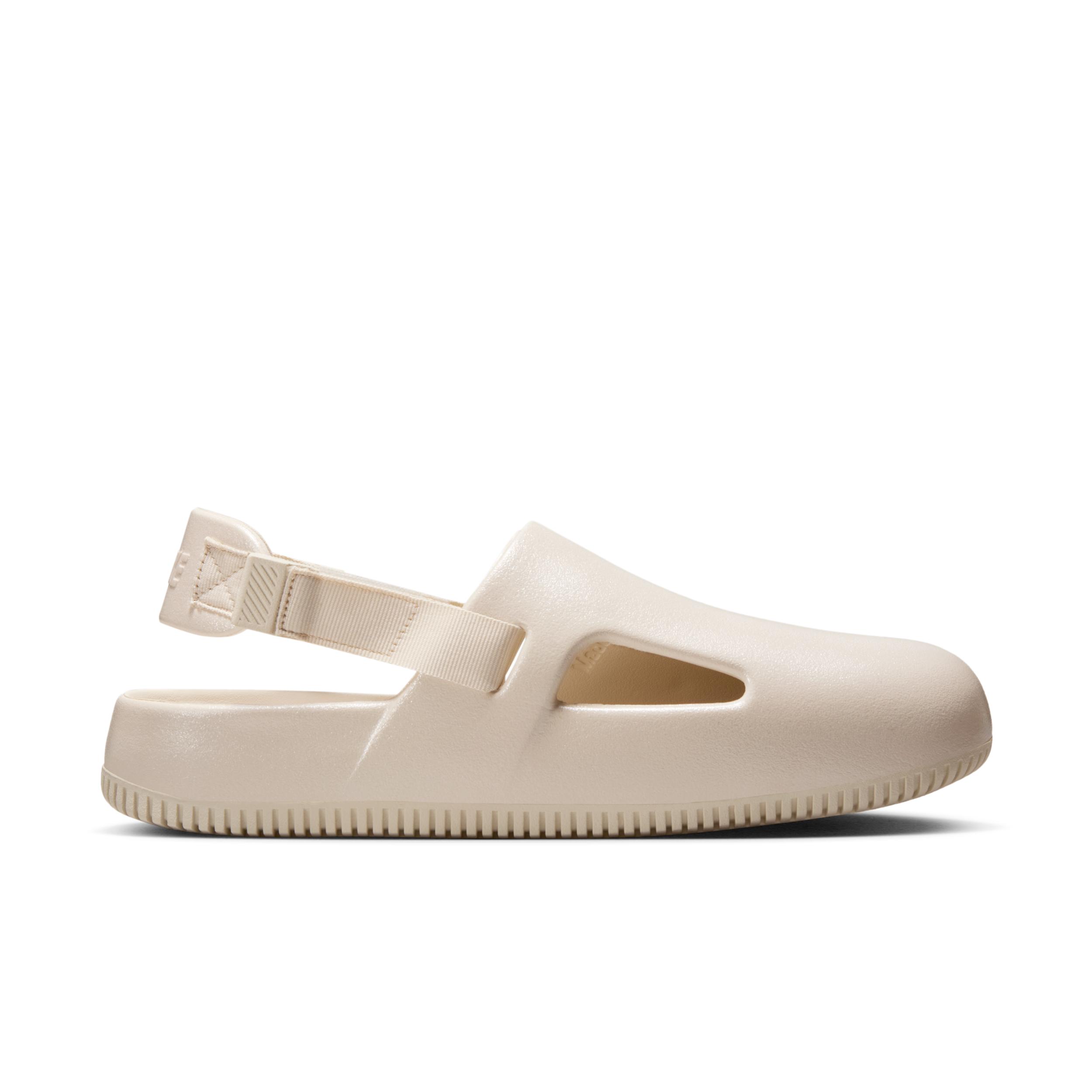 Nike Womens Calm Pearlized Mules | HQ7021-100 Product Image