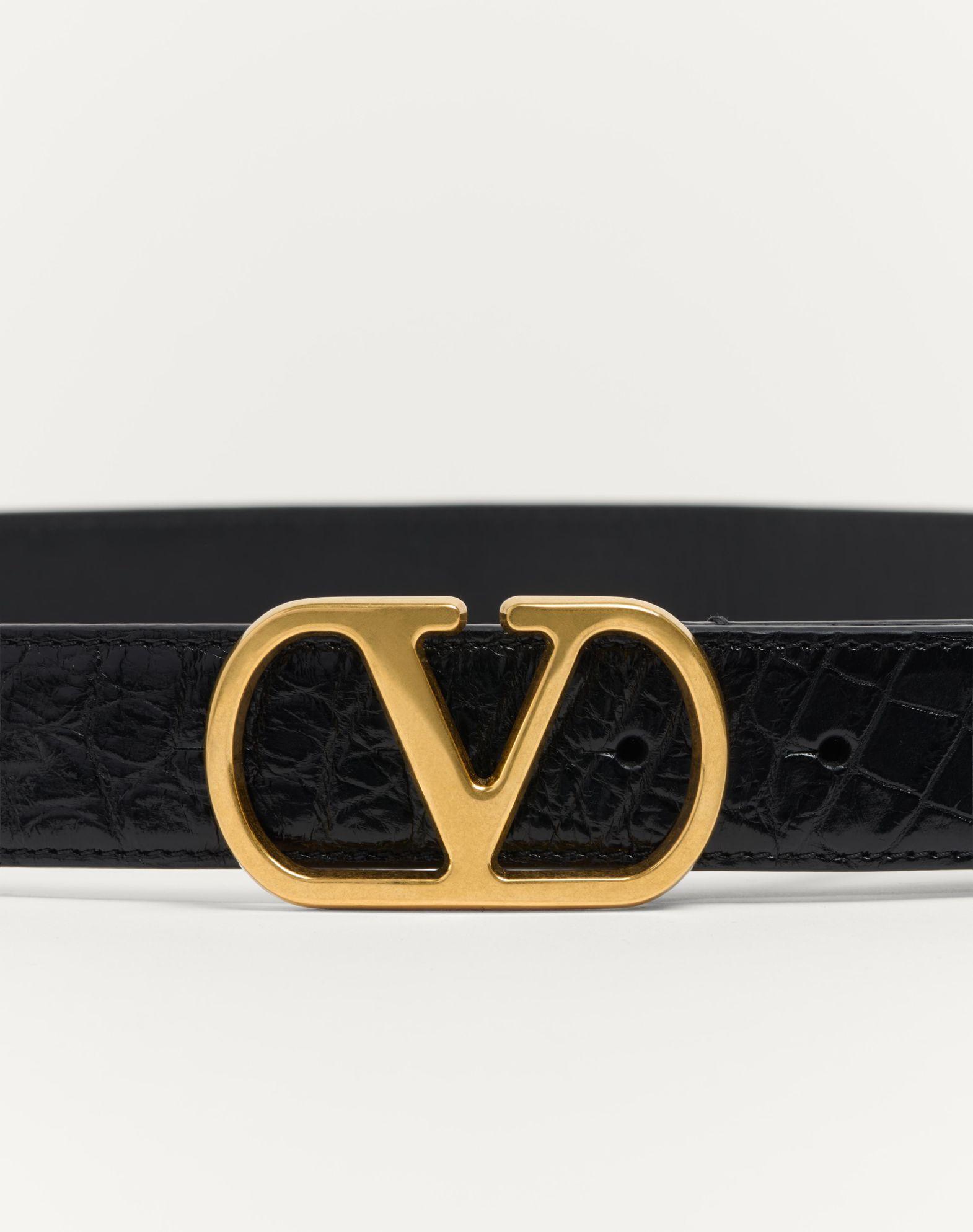 Vlogo Signature Crocodile Belt 30 Mm Product Image