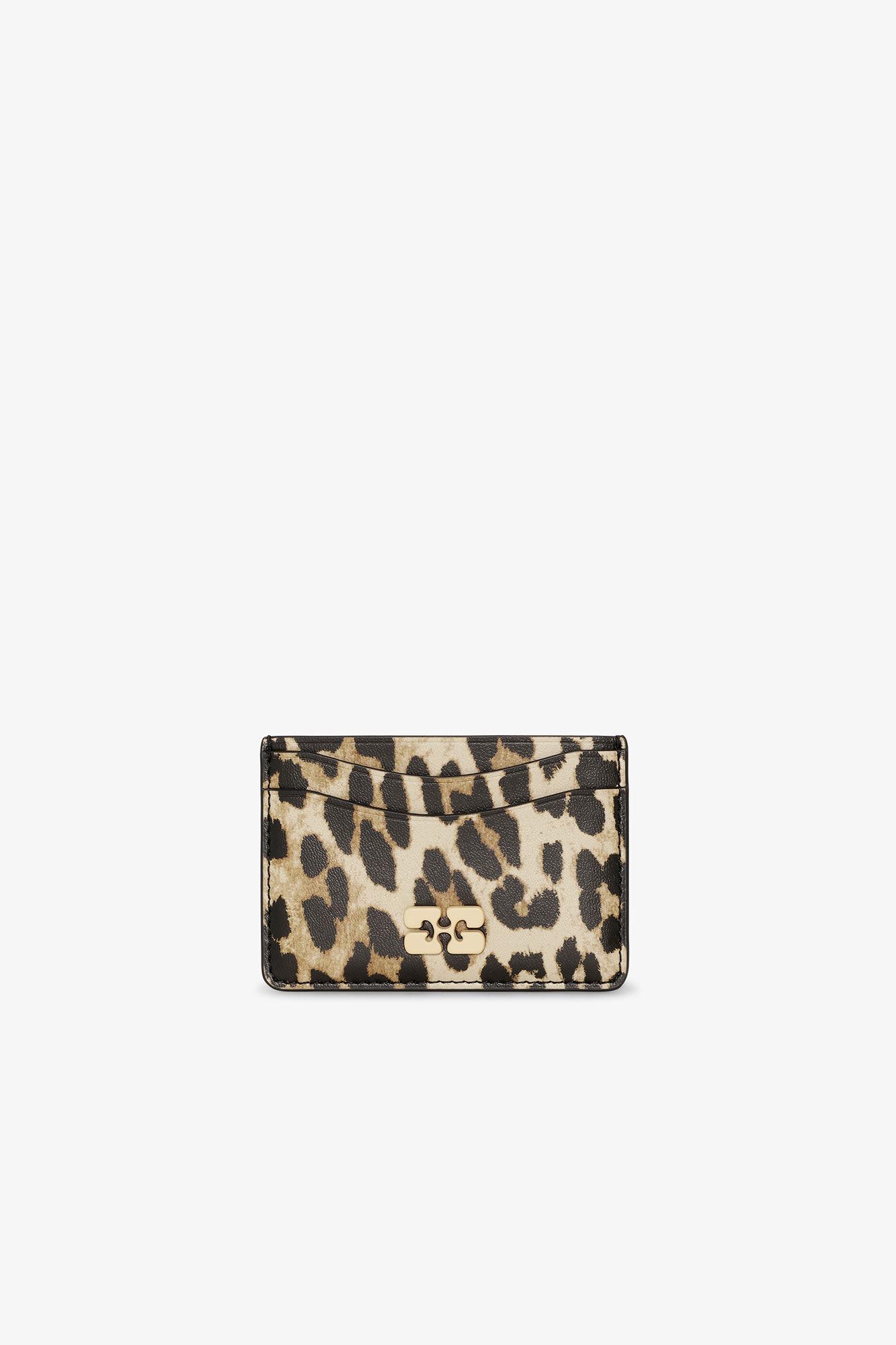 Leopard Printed GANNI Bou Card Holder Product Image
