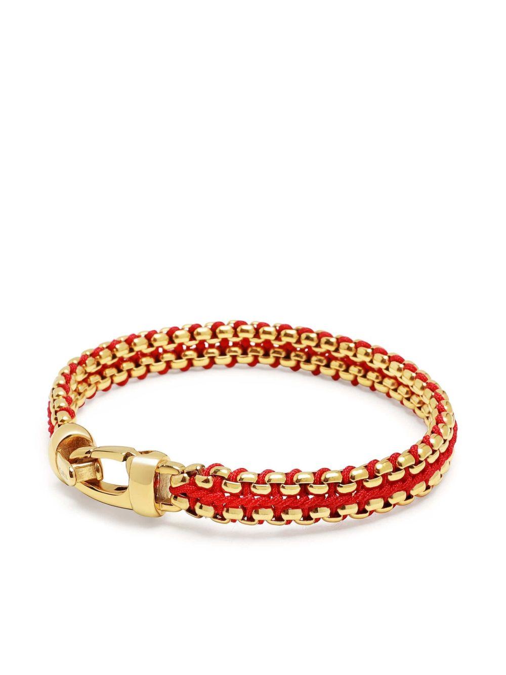 Woven 8mm Box Chain bracelet Product Image
