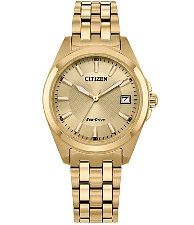 Citizen Eco Classic Tone Stainless Steel Watch, 33.5mm Product Image
