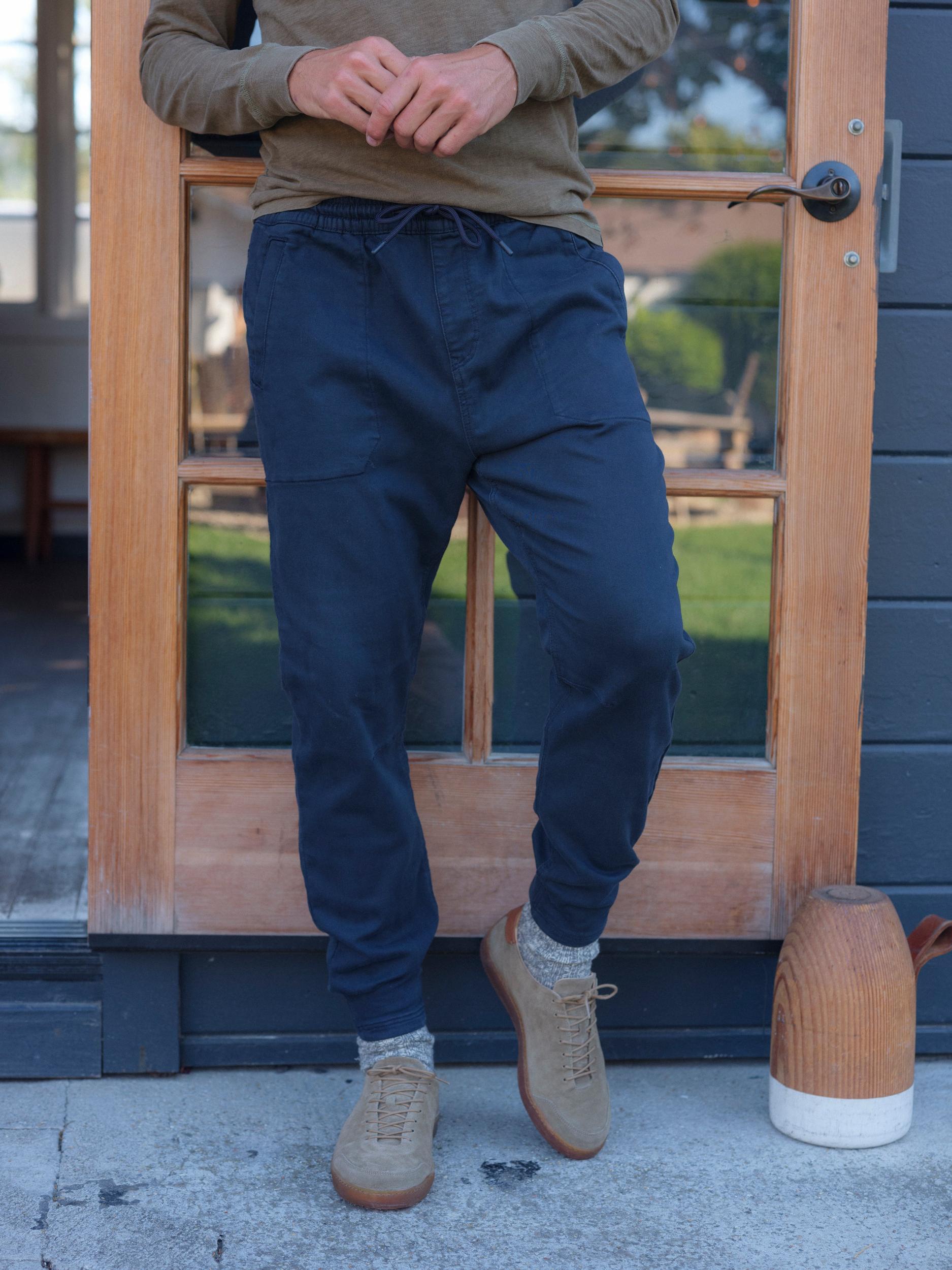 Hybrid Stretch Jogger - Graphite Blue Product Image