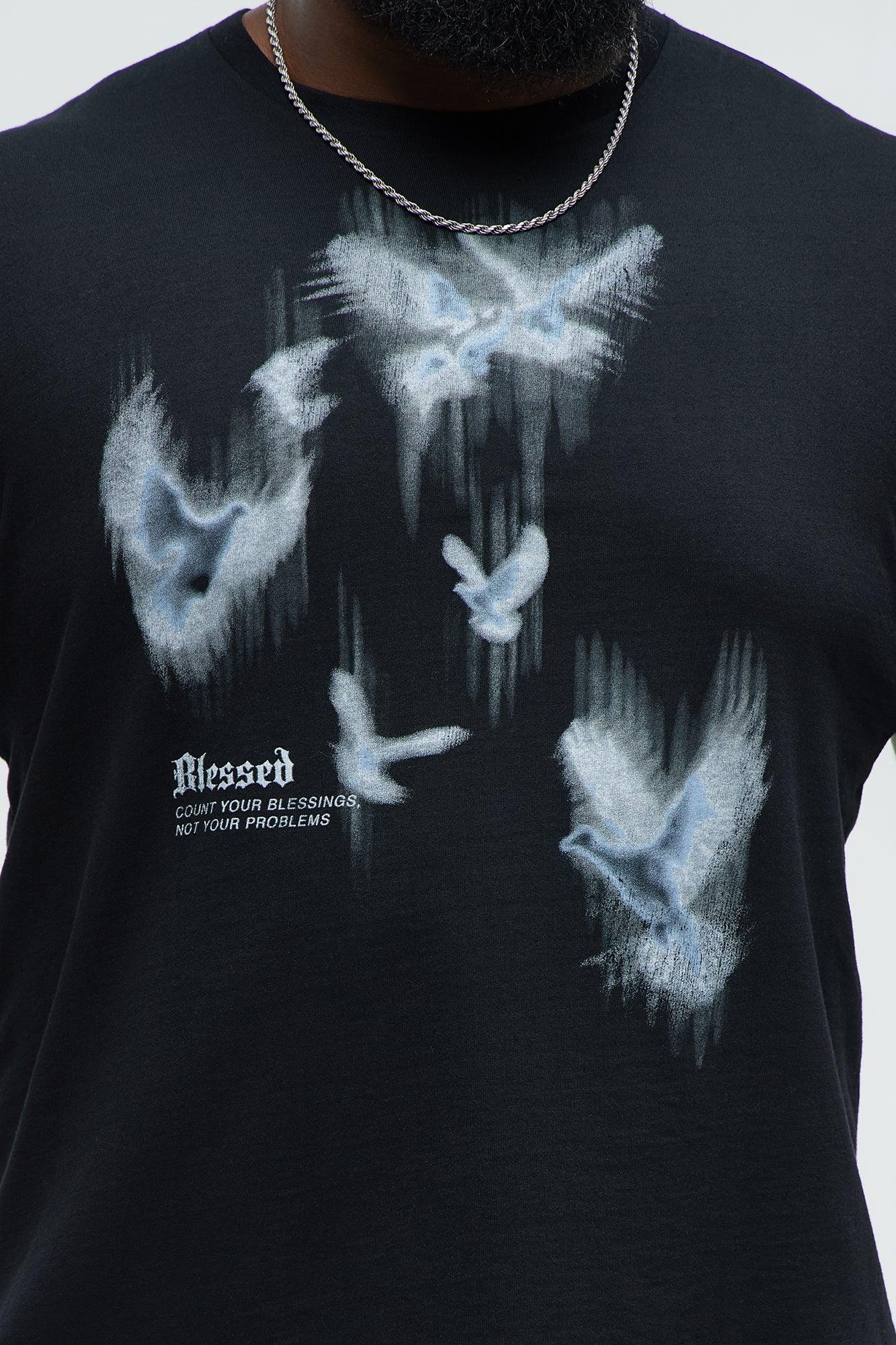 Blessed And Free Short Sleeve Tee - Black Product Image