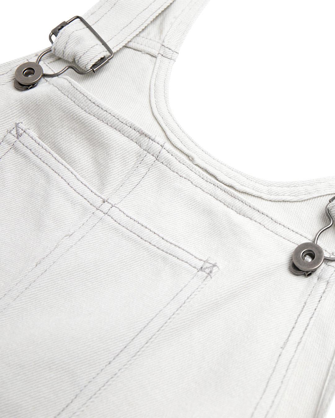 Vada Overall (Relaxed Fit) - Bleached White Product Image
