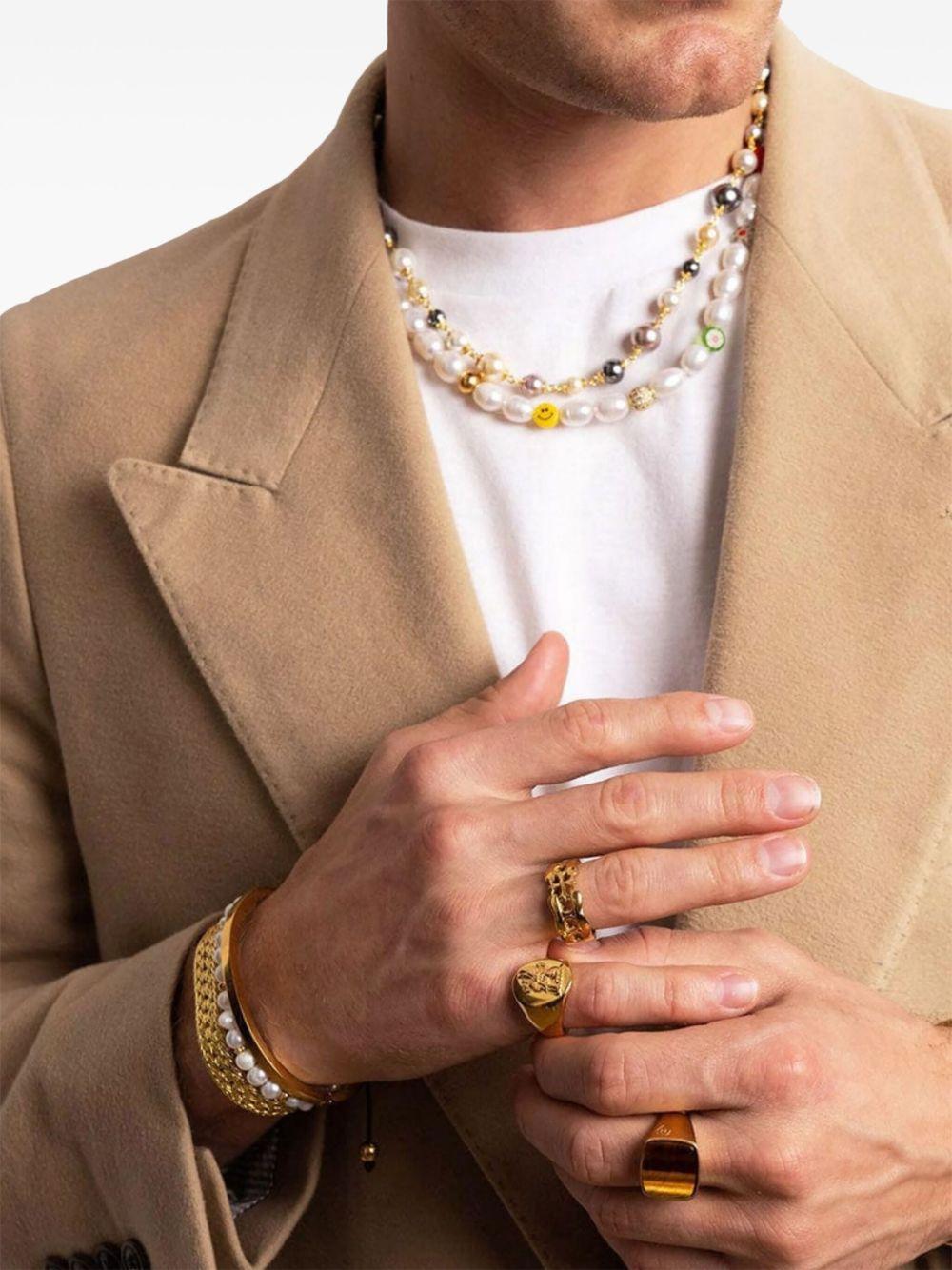 Smiley Face pearl necklace Product Image