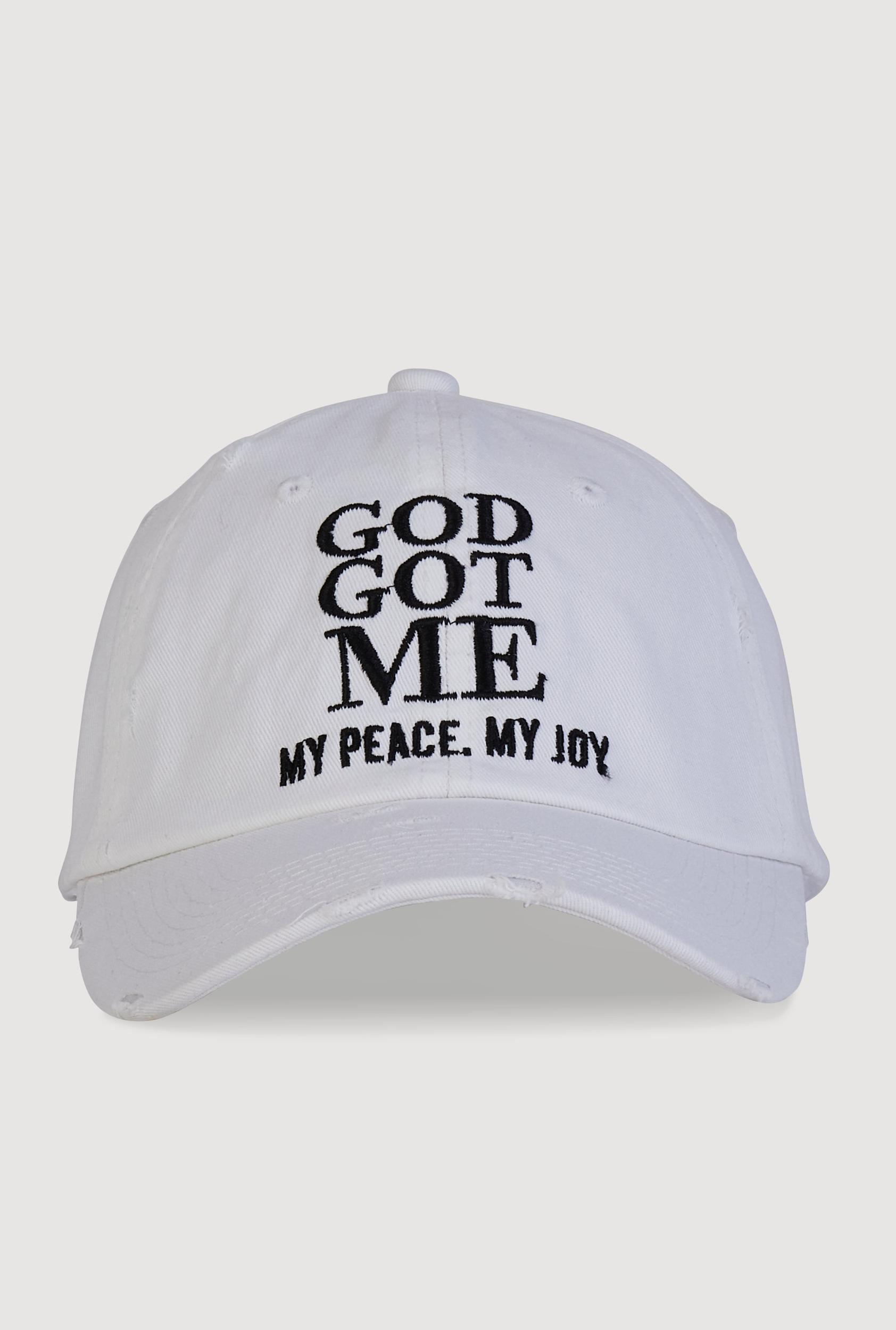 God Got Me My Peace My Joy Baseball Cap Female Product Image