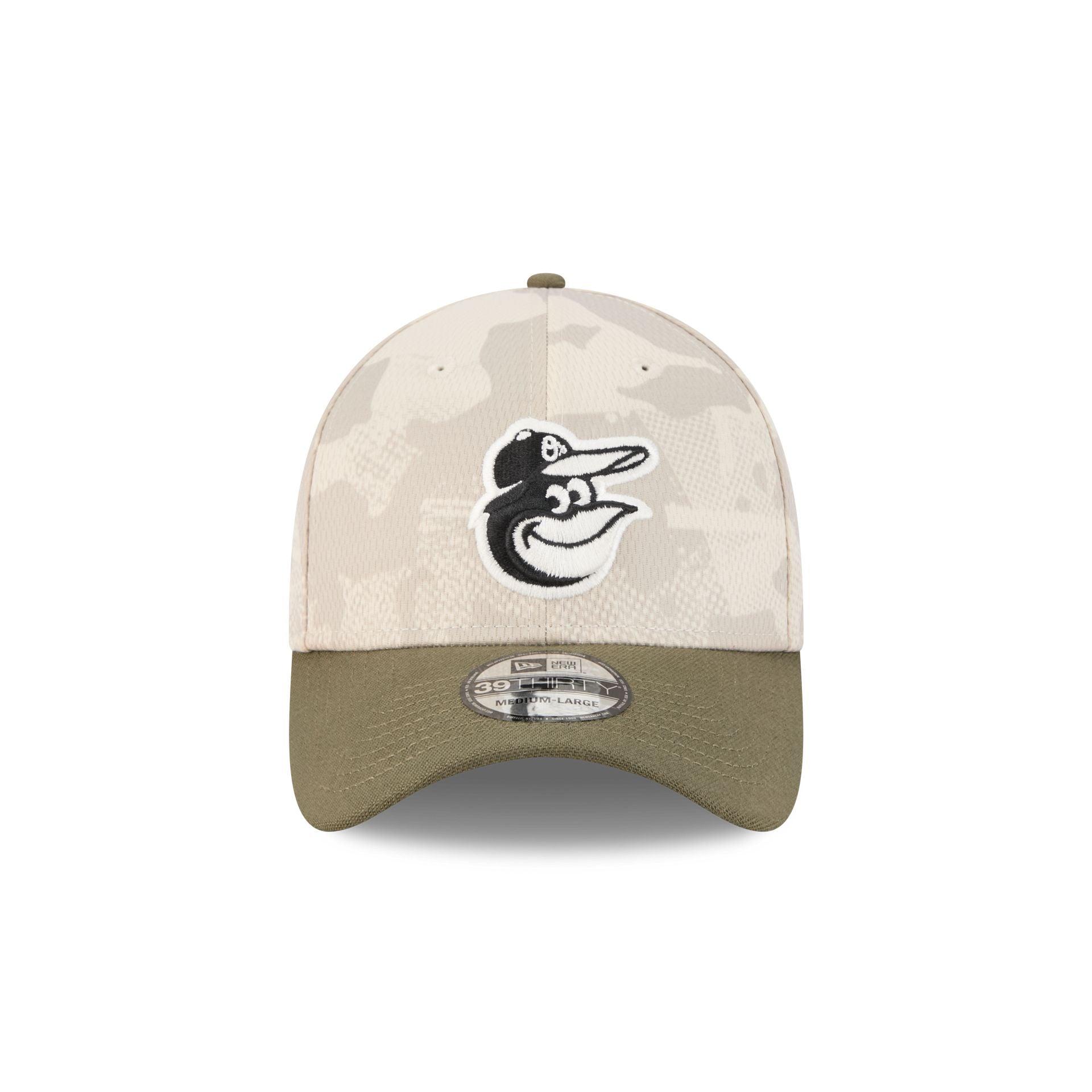 Baltimore Orioles Armed Forces Day 2025 39THIRTY Stretch Fit Hat Male Product Image