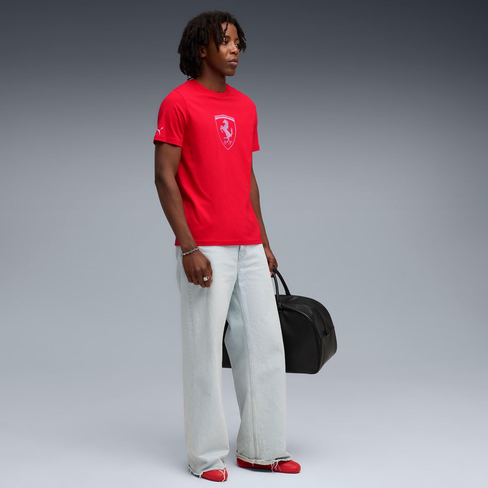 Ferrari Tonal Shield Tee Men Product Image