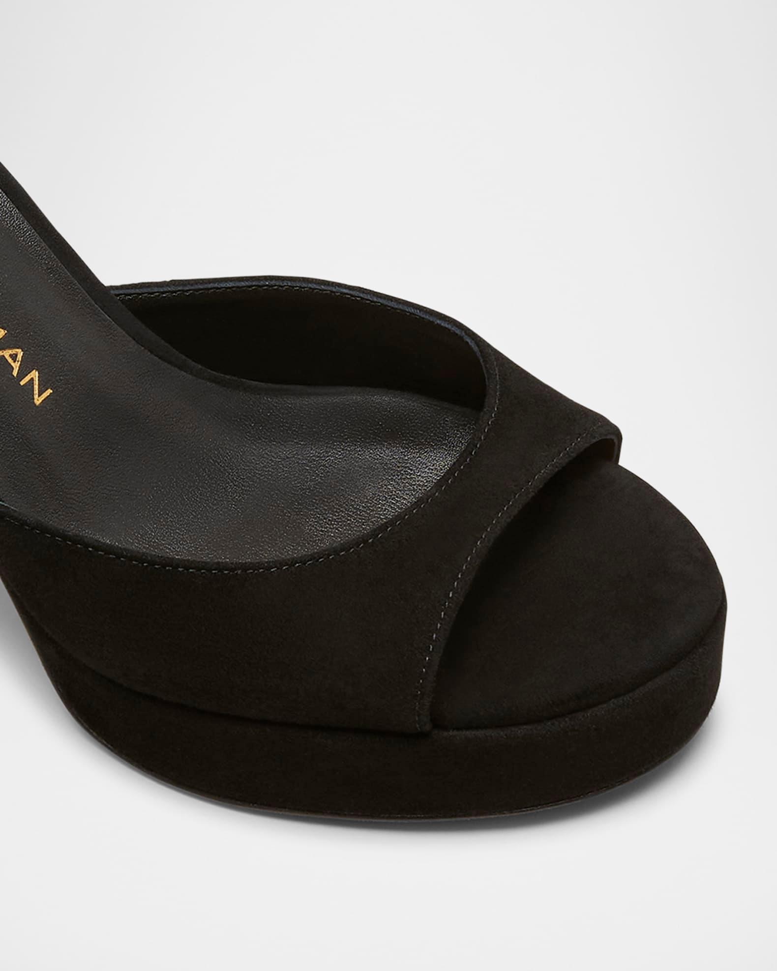 Dayna II Suede Ankle-Strap Platform Sandals Product Image