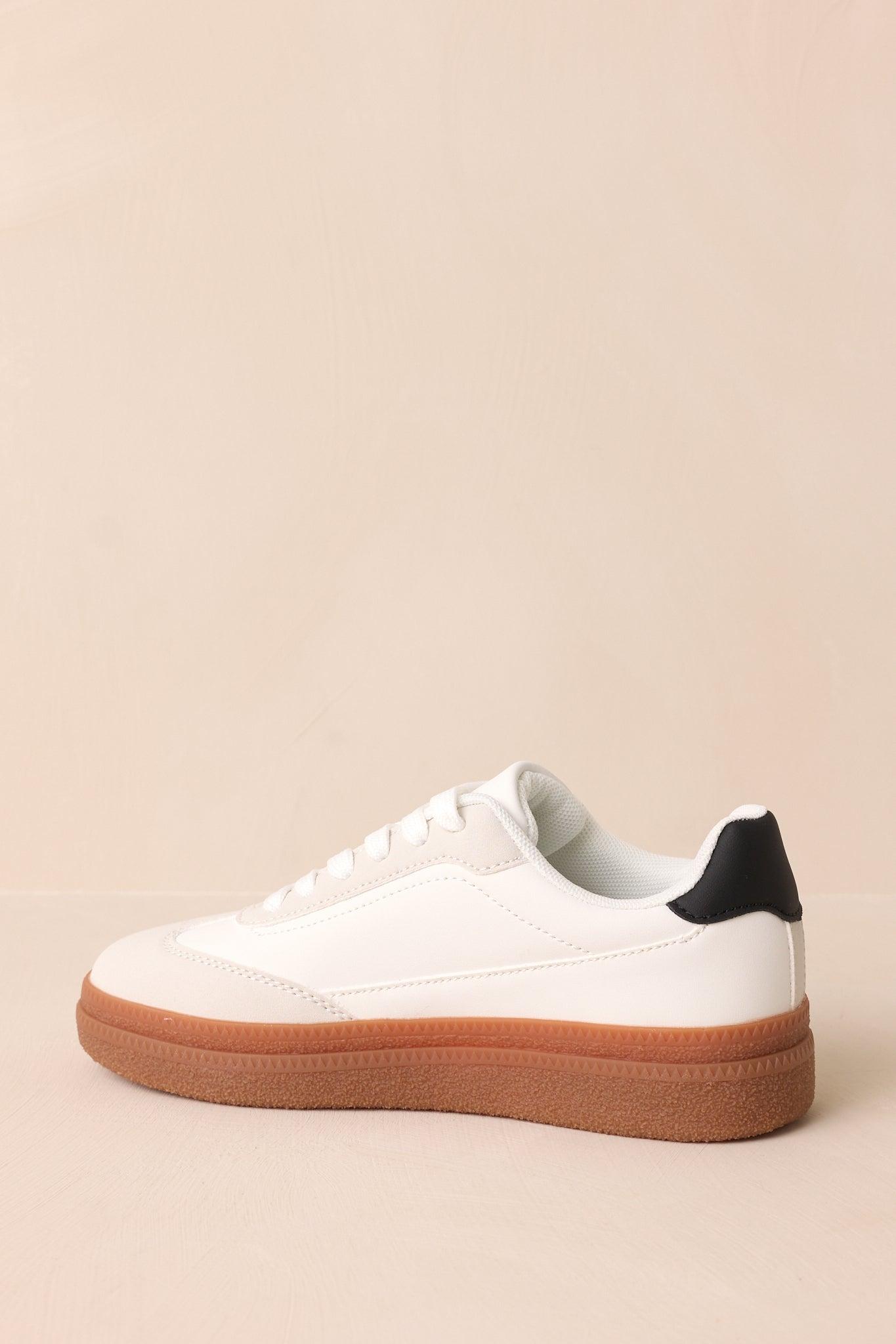 Catching Moments White & Grey Sneaker Product Image