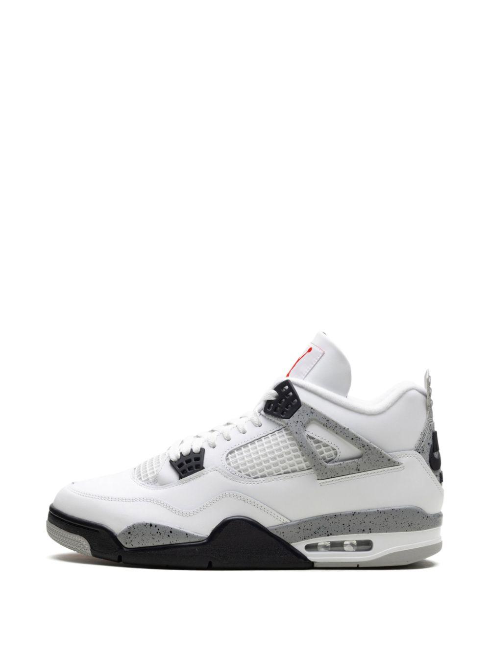 Air Jordan 4 OG "White Cement" sneakers Product Image