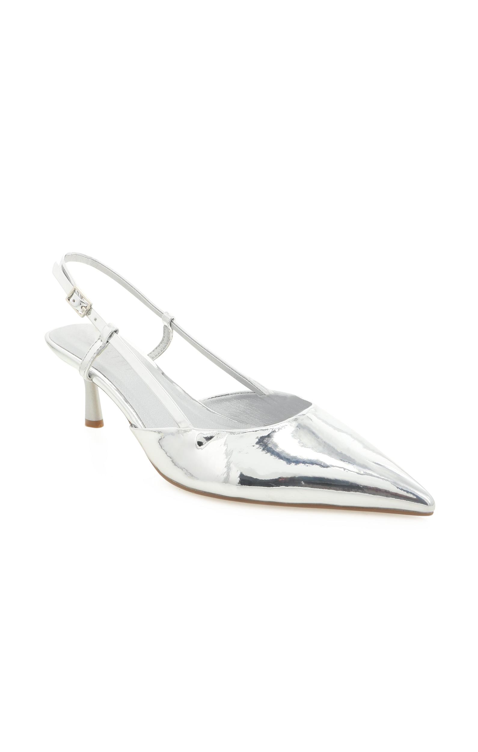 Billini Kyrie Heel ~ Silver Product Image