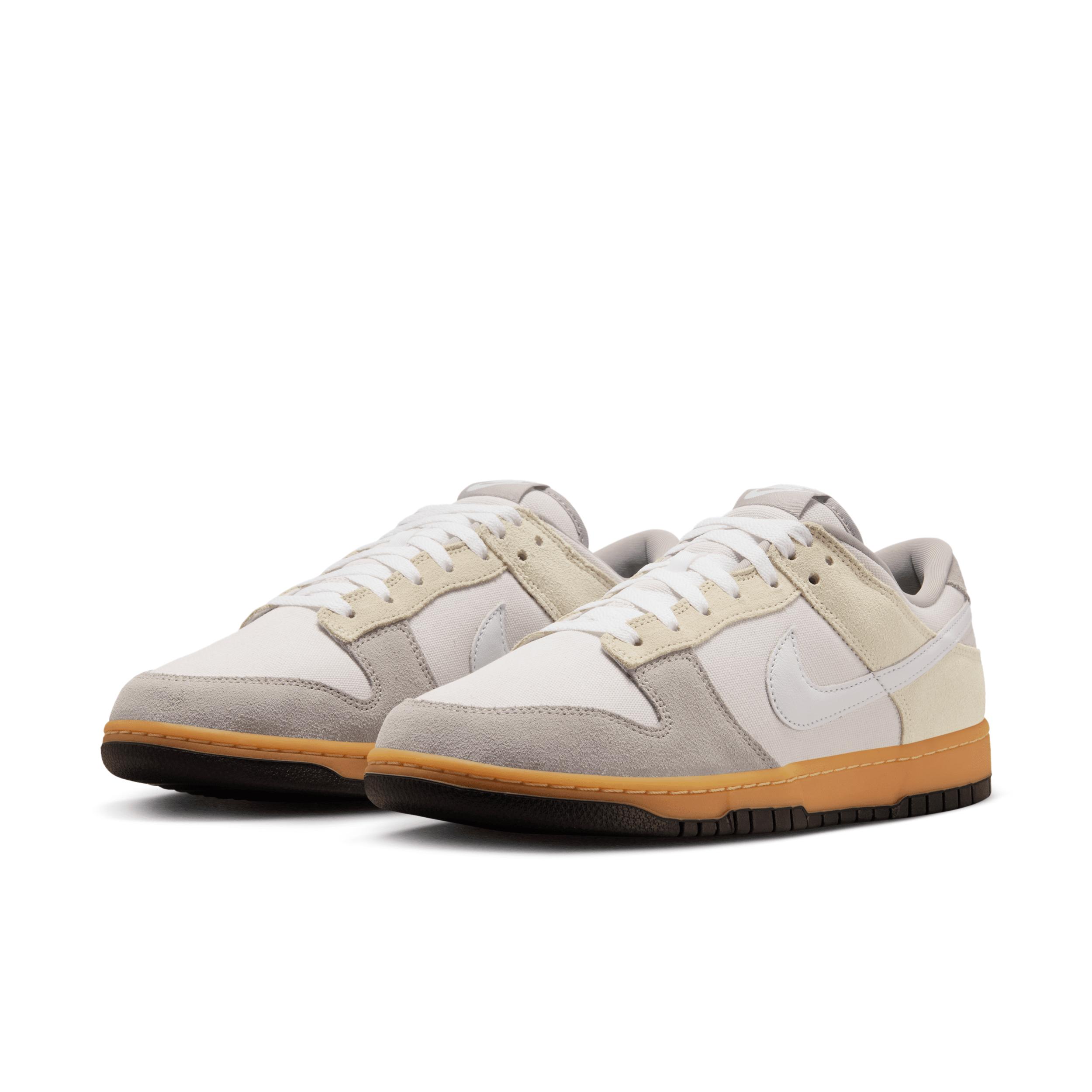 Nike Mens Dunk Low Retro Casual Shoes in Phantom/White/College Grey Product Image