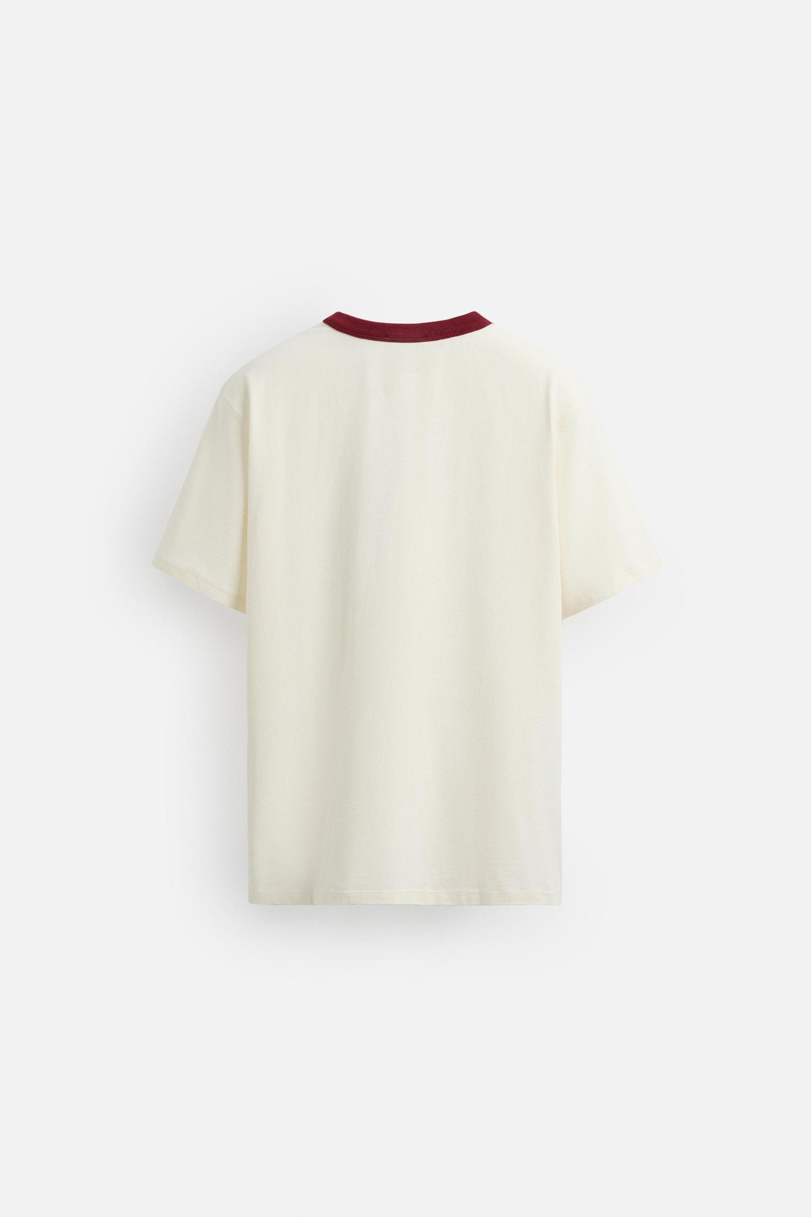 VINTAGE EFFECT PRINTED T-SHIRT Product Image