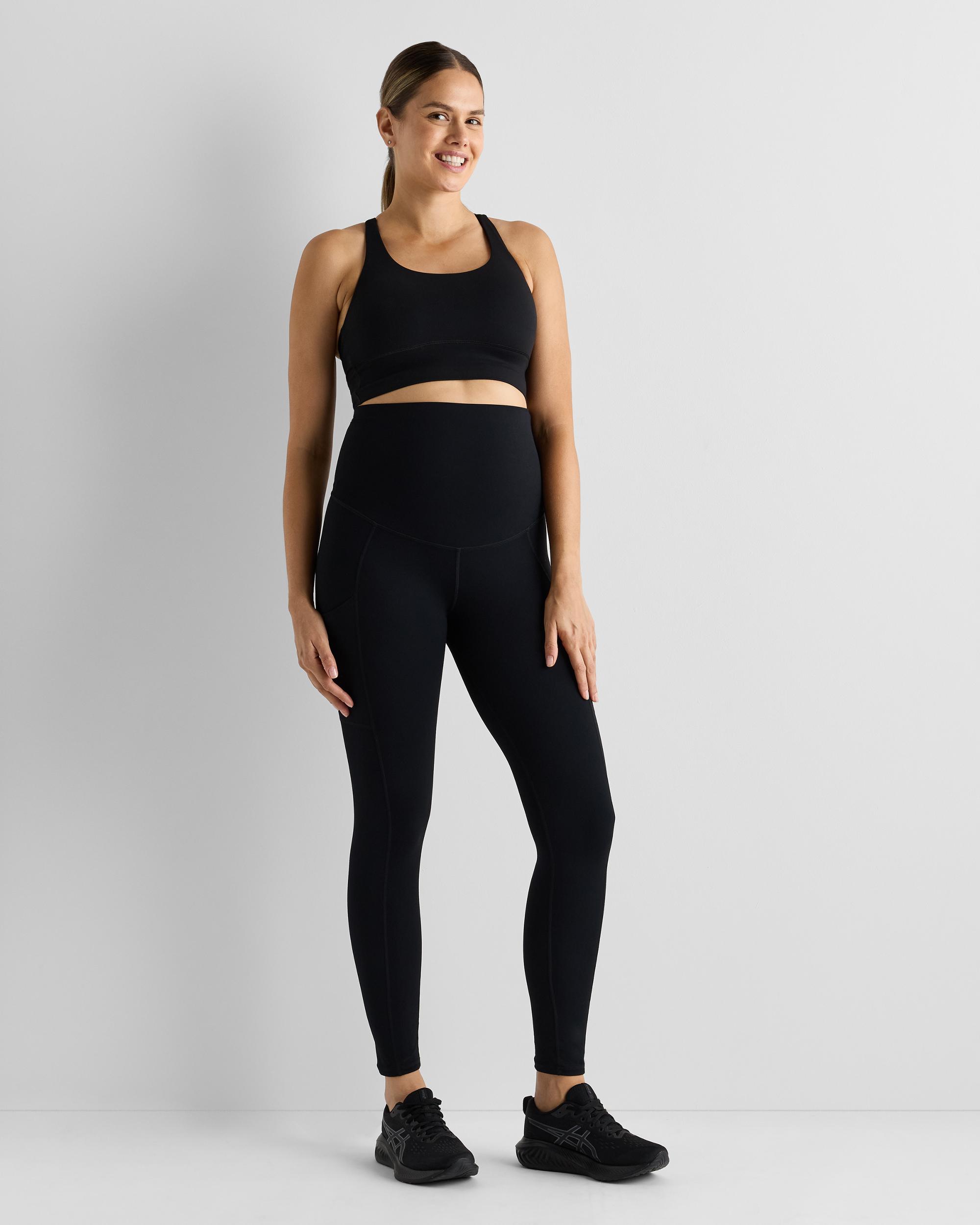 Quince | Women's Ultra-Form Maternity Pocket Leggings Size XL, Nylon/Spandex Product Image