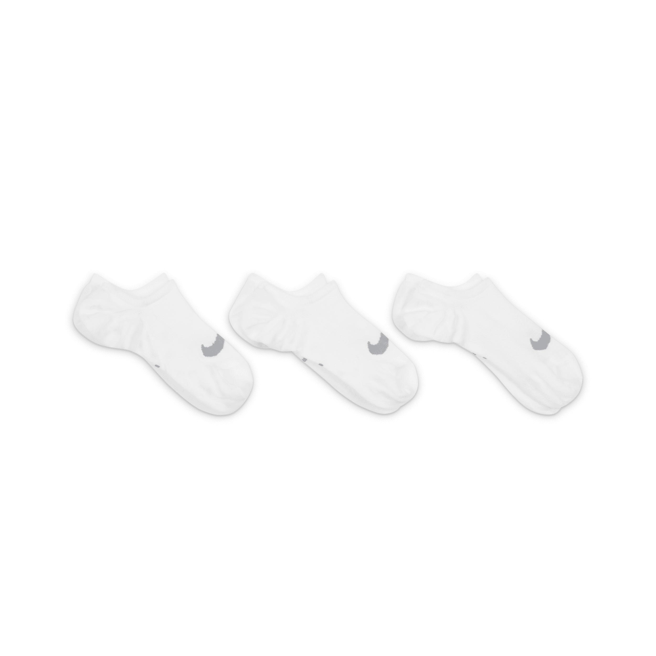Women's Nike 3-Pack Everyday Plus Lightweight Training Footie Socks,  Product Image