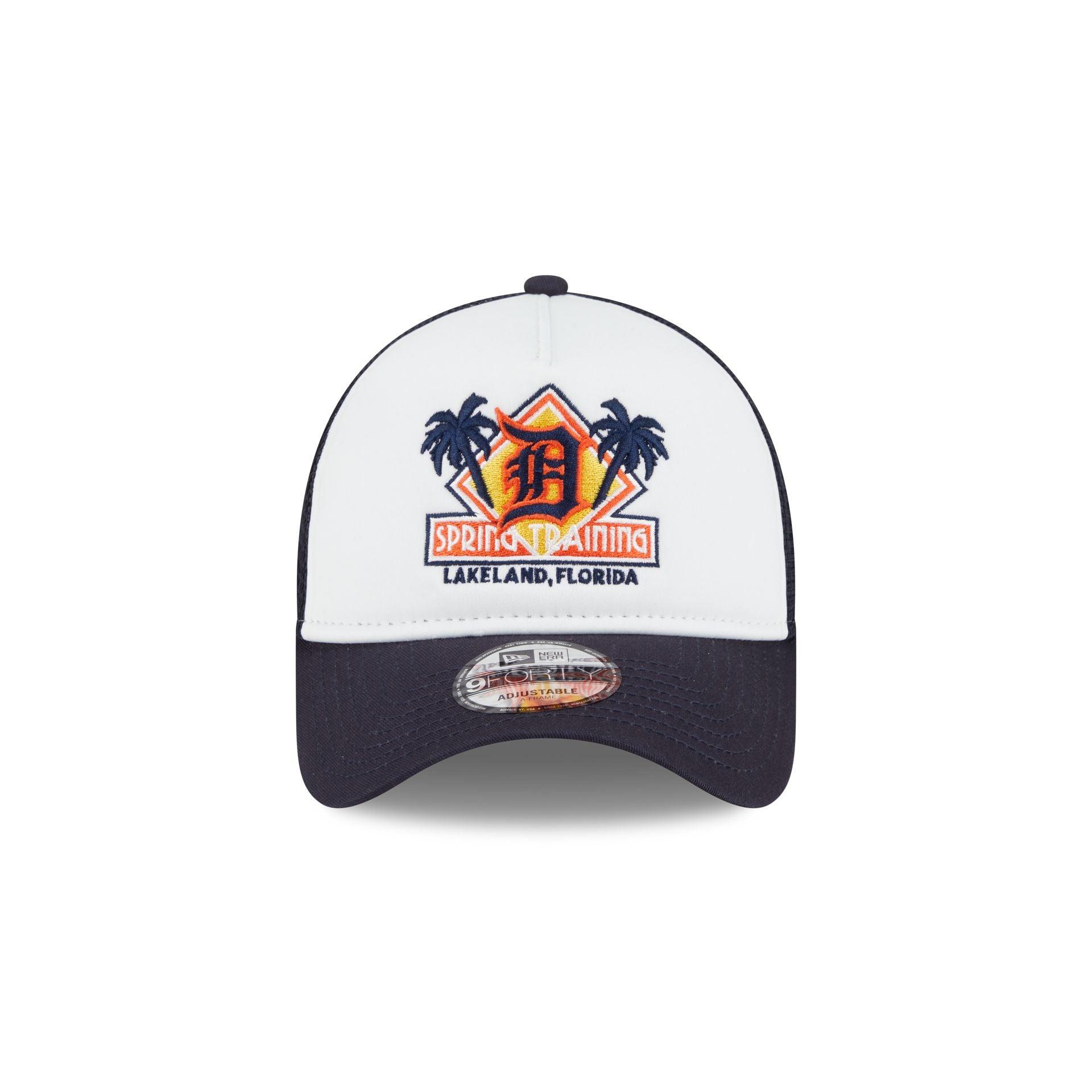 Detroit Tigers Spring Training 9FORTY A-Frame Trucker Hat Male Product Image