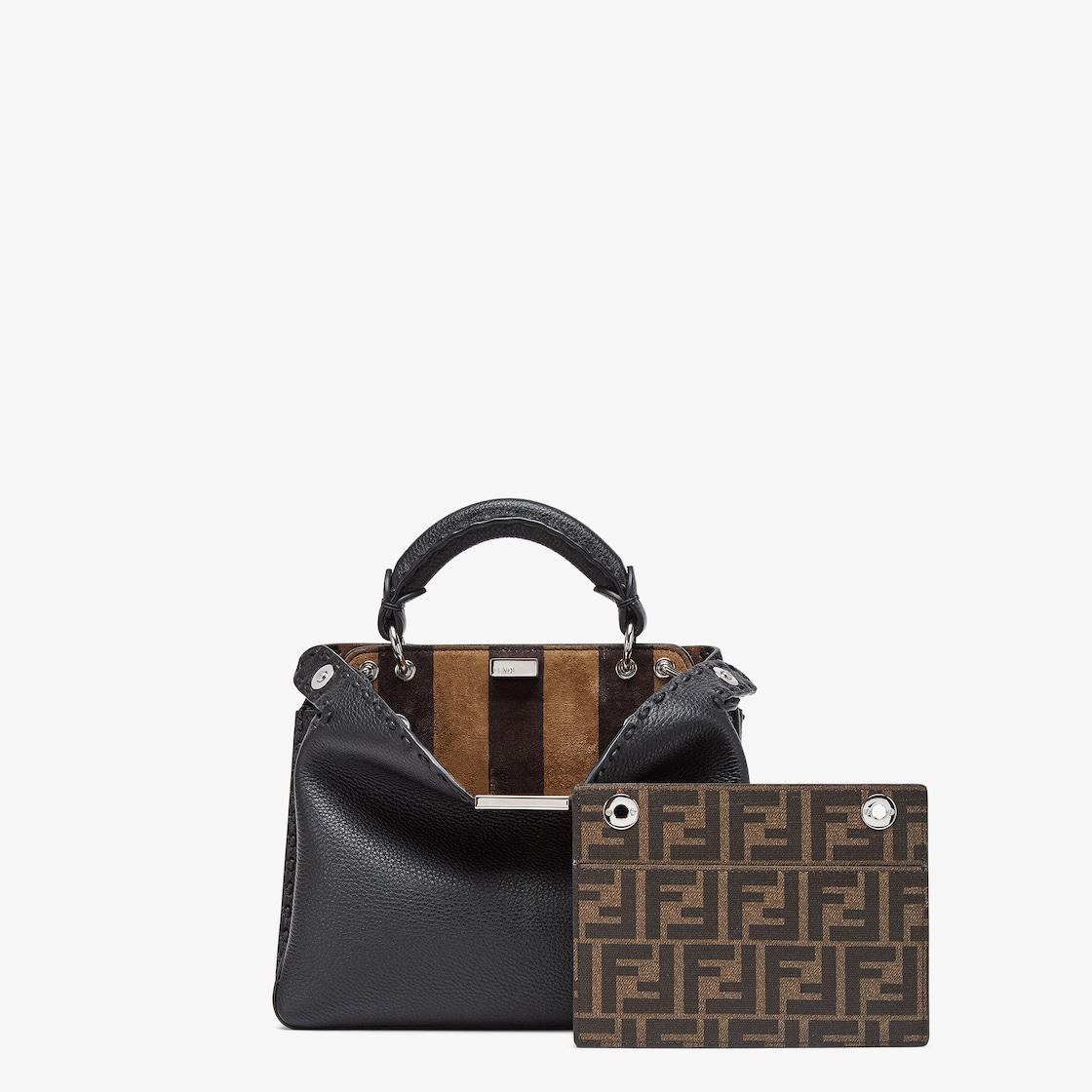 Selleria Peekaboo Soft SmallBlack Selleria bag with 476 hand-sewn topstitches Product Image