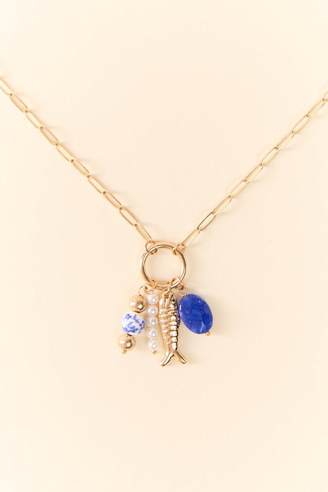 Fish Charm Necklace FINAL SALE Product Image