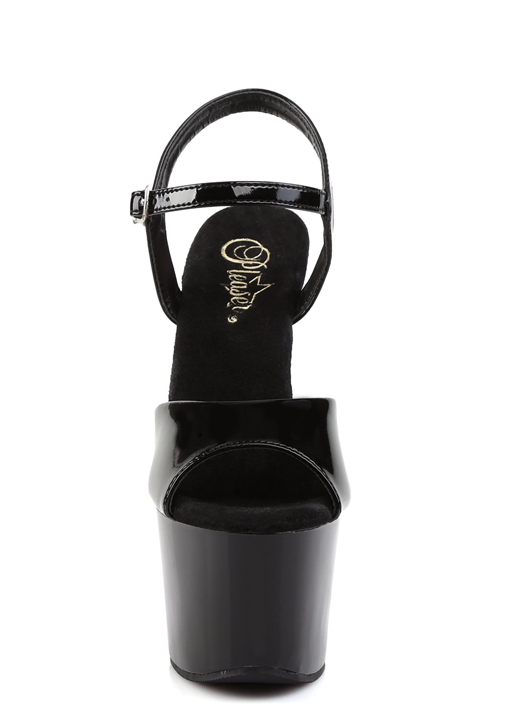 Pleaser Facing Facts Patent Platform Heels Product Image