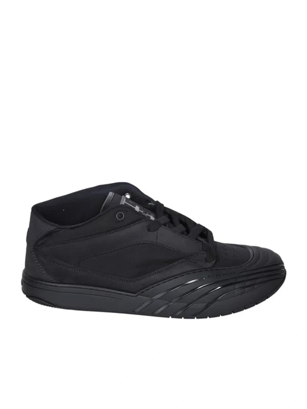 Black Skate Nubuck Sneakers Product Image