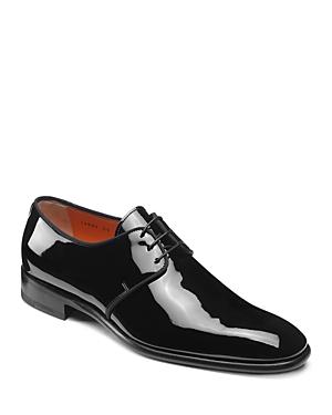 Men's Isogram Patent Leather Derby Shoes Product Image