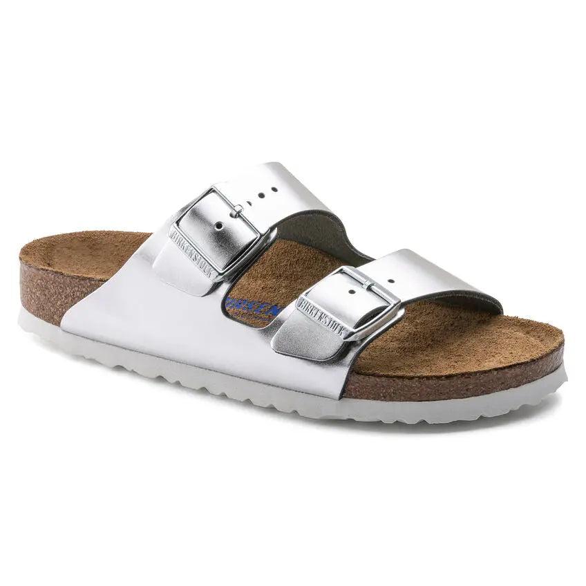 Birkenstock Arizona Soft Footbed Leather Sandals Product Image