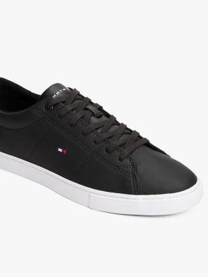 Low Cut Logo Leather Mix Sneaker Product Image