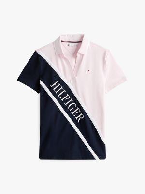 Banner Logo Stretch-Cotton Polo Product Image