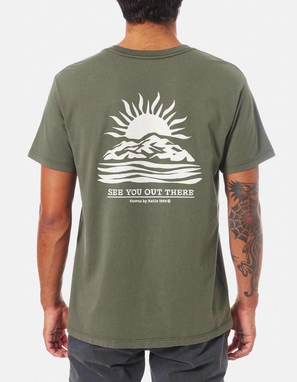 KATIN Whitney Mens Tee - GREEN Product Image