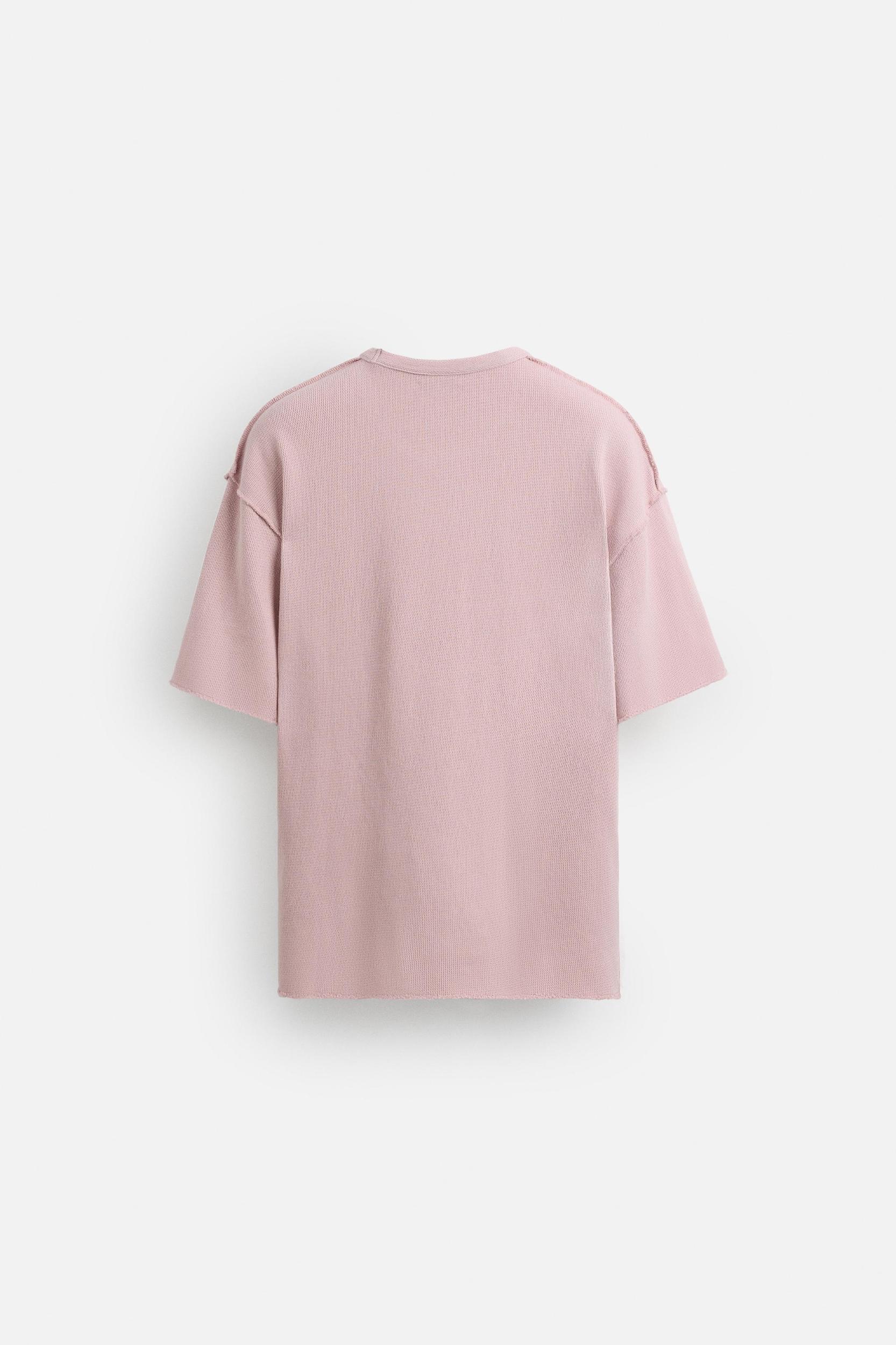 REVERSE EFFECT KNIT T-SHIRT Product Image
