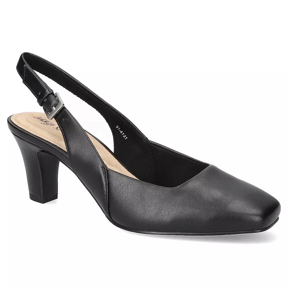 Easy Street Ritsa Women's Square Toe Slingback Pumps,  Product Image