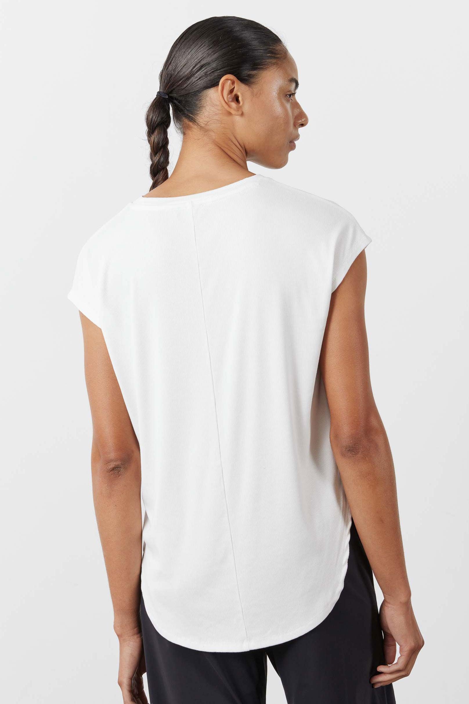The Ribbed Tuck-In Tee Product Image