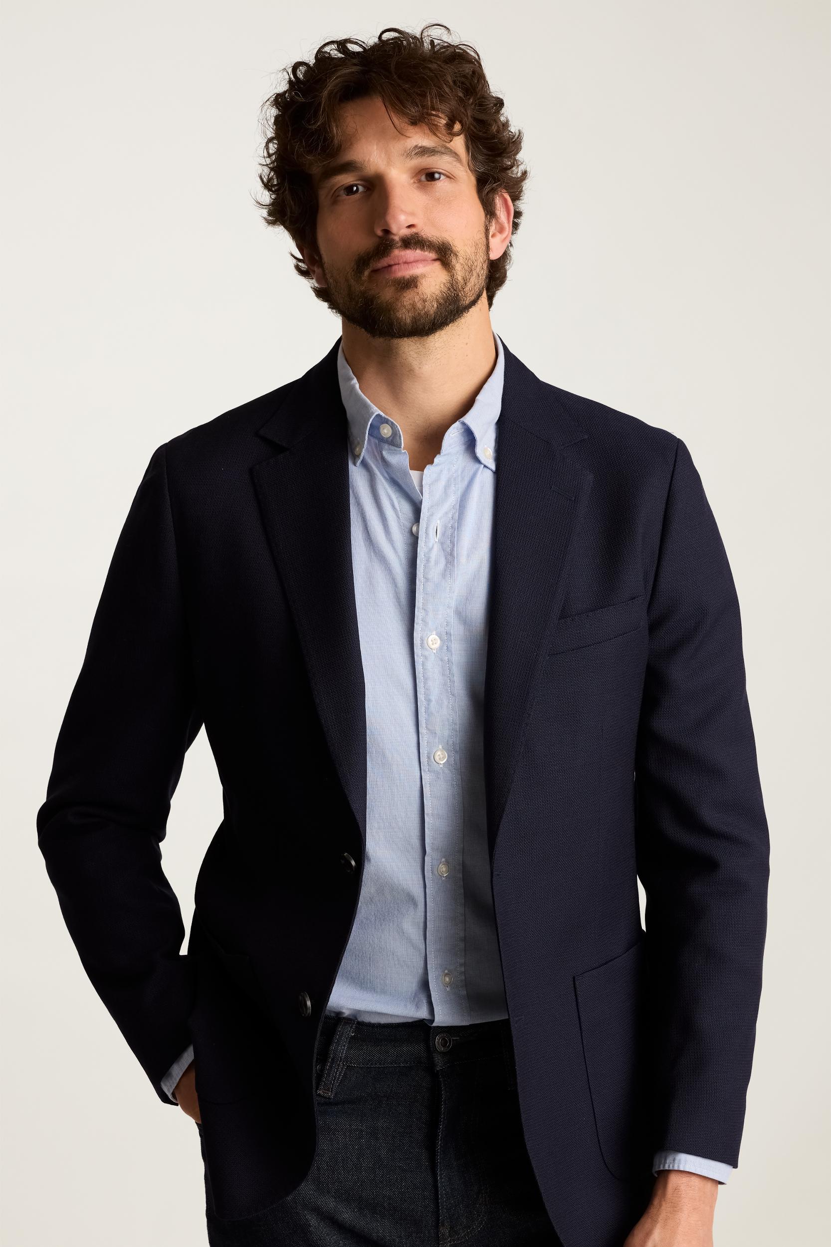 Jetsetter Unconstructed Italian Wool Blazer Product Image