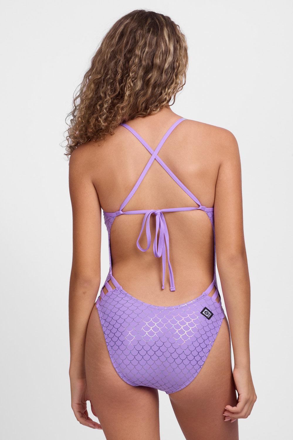 Gavin One Piece Swimsuit - Metallic Shelly Female Product Image