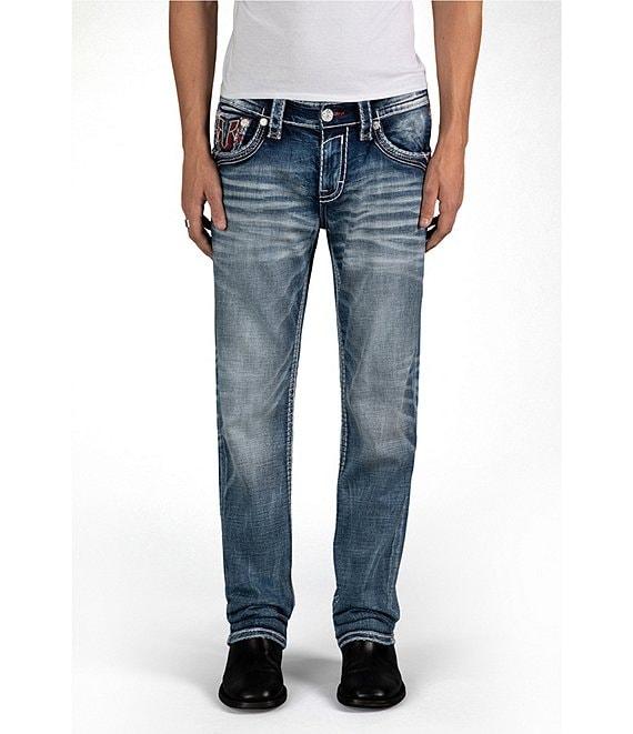 Rock Revival Hayes Classic Fit Straight Leg Jeans Product Image