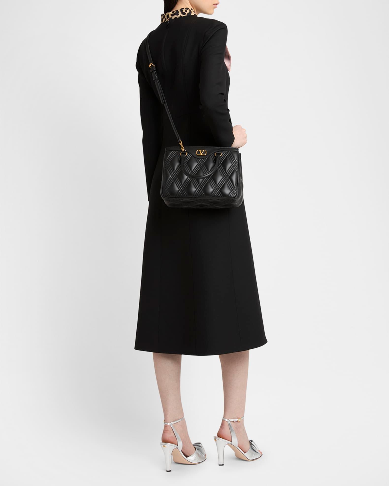 Quilted Leather Top-Handle Bag Product Image