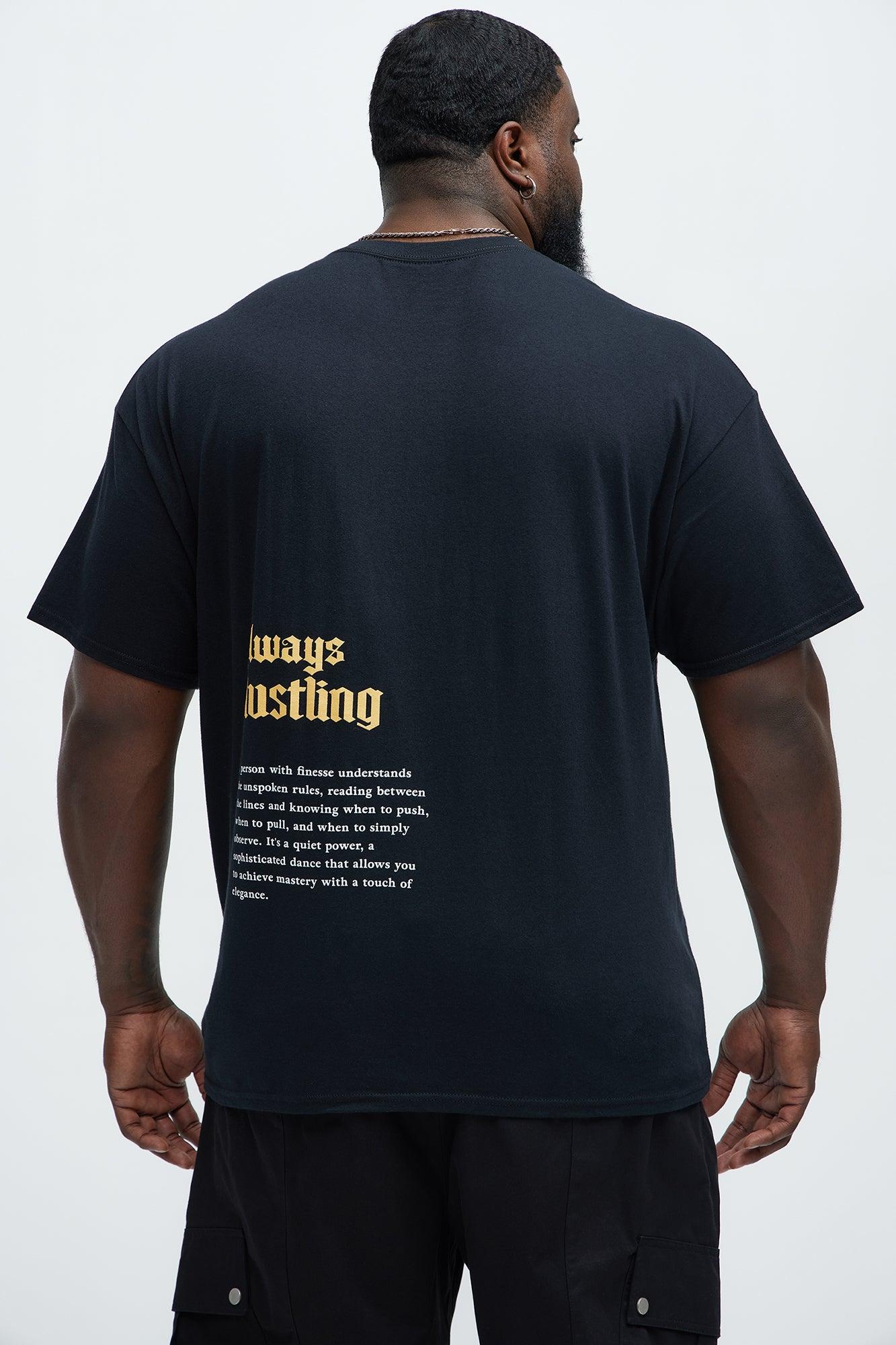 Always Hustling Short Sleeve Tee - Black Product Image