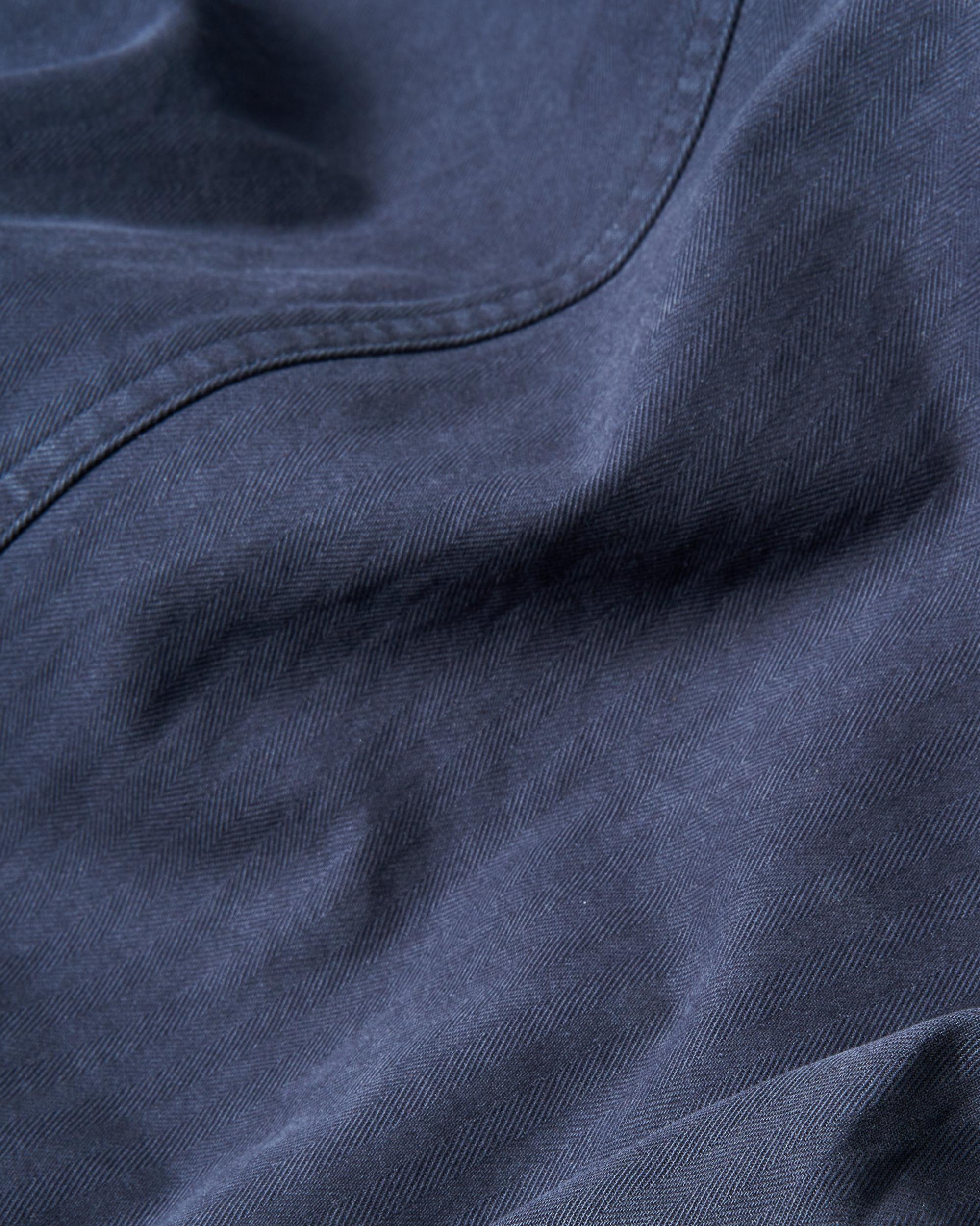 French Workman’s Jacket in Navy Herringbone Product Image