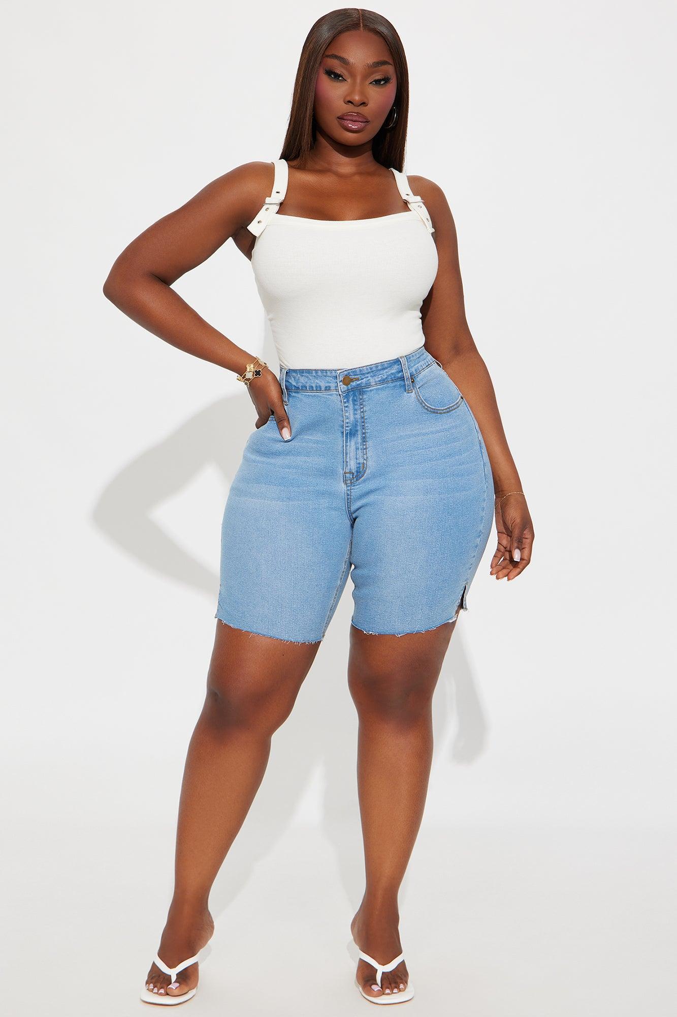 Buckle Up Ribbed Tank Top - Ivory Product Image