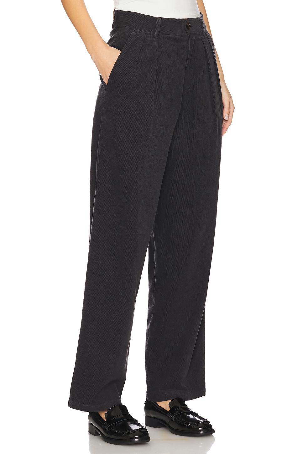 Wide Leg Pleated Corduroy Pant WAO Product Image