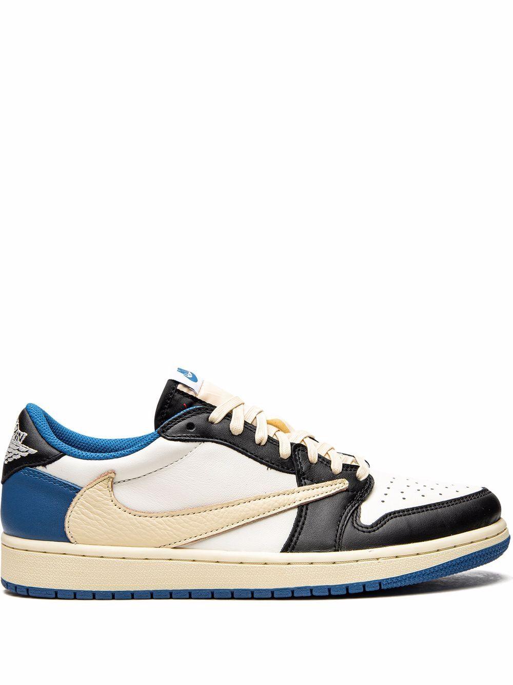 x Travis Scott x Fragment Air Jordan 1 Low OG SP sneakers Product Image