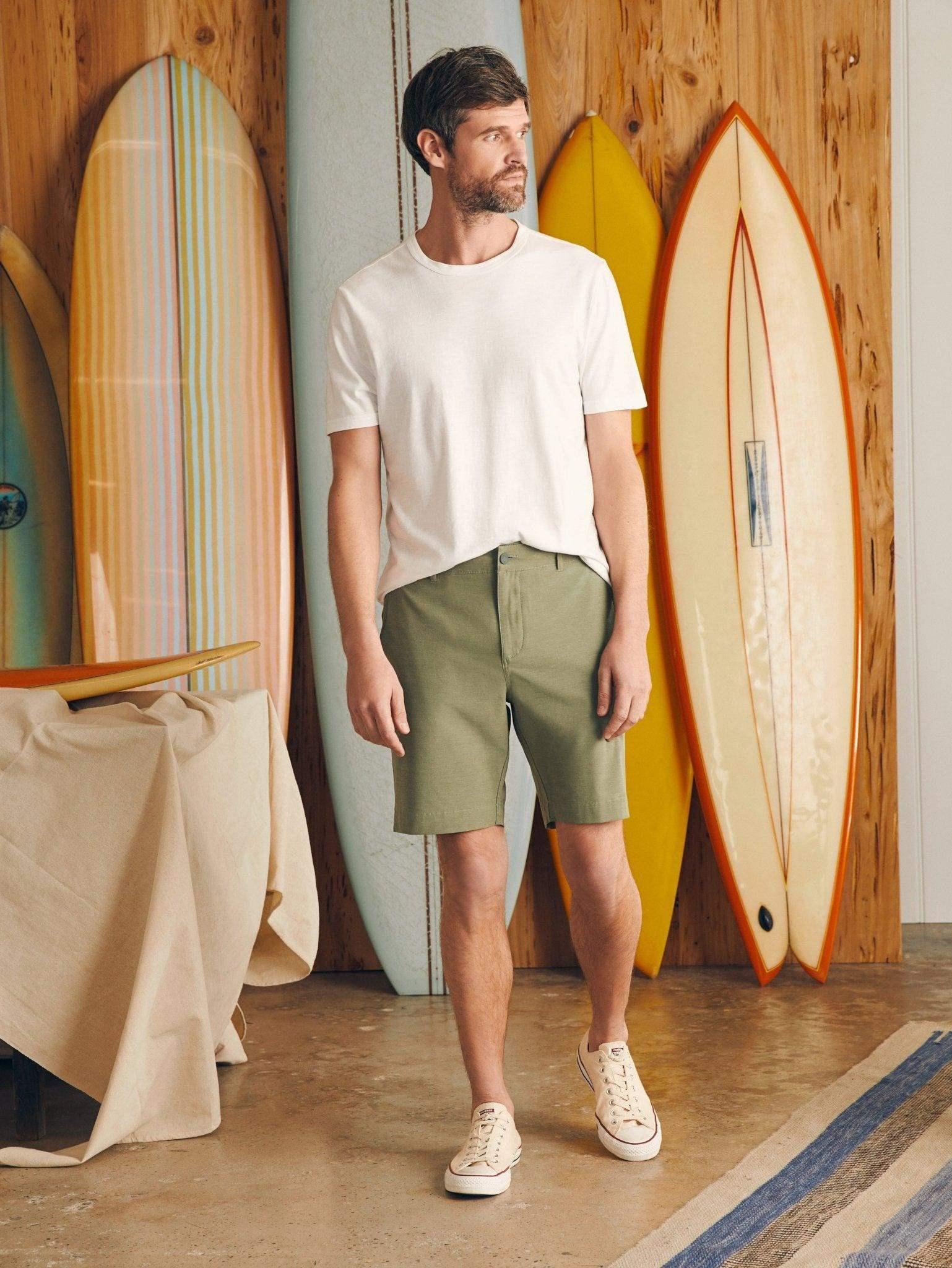 All Day™ Short 1.0 (9") - Olive Male Product Image