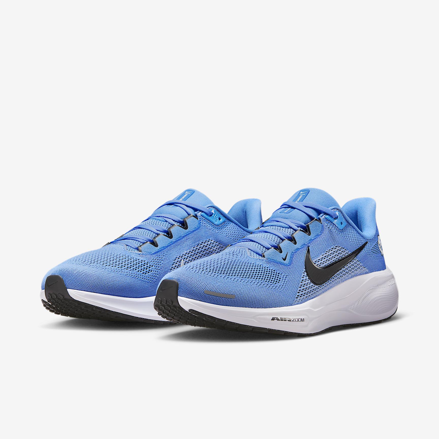 UNC Pegasus 41 Men's Nike College Road Running Shoes Product Image