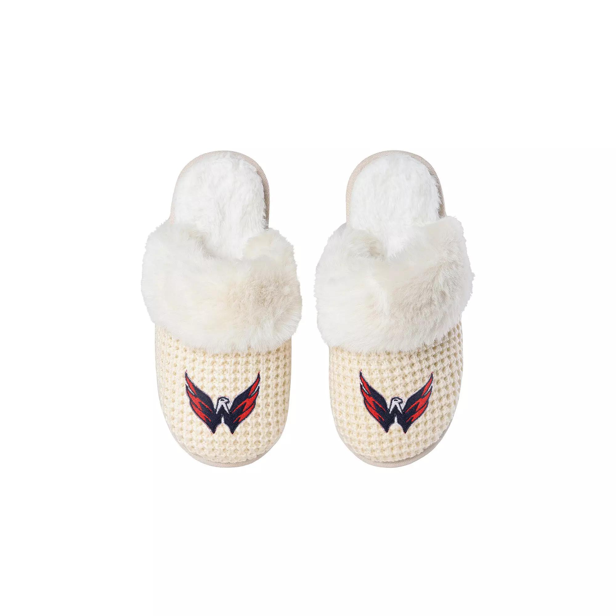 Women's FOCO Washington Capitals Open Back Slippers,  Product Image
