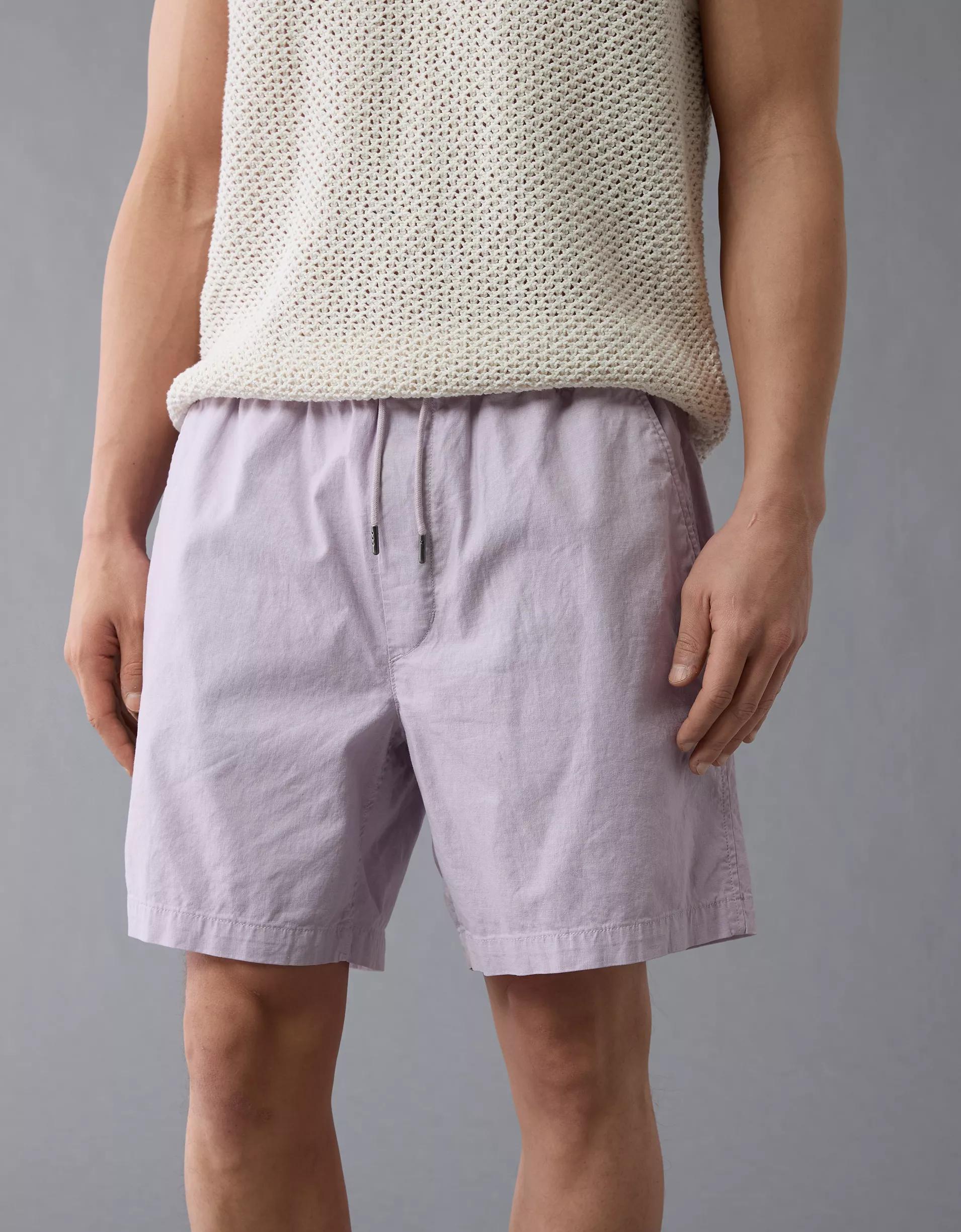 AE 7" Flex Linen-Blend Trekker Short Product Image